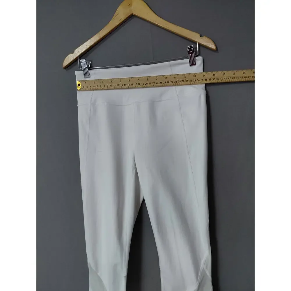 Athleta Gray Stretch Running Pants Women Size M